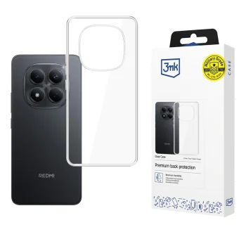 Dėklas 3mk Clear Case telefonui Xiaomi Redmi Note 15 Pro 4G, skaidrus