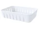 Produce Saver Fridge Organizer with Colander Basket, Clear