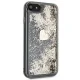 Guess GUOHCI8GLHFLGO Glitter Charms dėklas, skirtas iPhone 7/8/SE 2020/SE 2022, auksinis