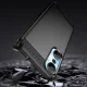 Dėklas telefonui Infinix Hot 20 Carbon Case, lankstus TPU, juodas