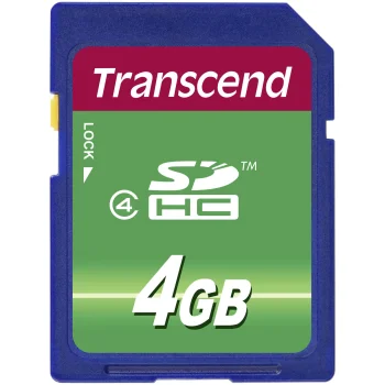 Atminties kortelė Transcend SDHC 4 GB Class 4