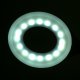 Activeshop Ring LED Snake stalinis šviestuvas, baltas