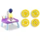 Piešimo projektorius vaikams Ricokids 773700, violetinis