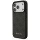Guess dėklas iPhone 17 Pro telefonui 4G Classic, juodas