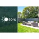 Plonos Shading Net 1.2x50m 140g/m² + 50 Clips, Green