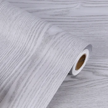 Lipni baldų plėvelė Case 128476, sidabriškai pilkas ąžuolas, 1.22x50m