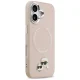 Karl Lagerfeld Karl & Choupette Pins MagSafe dėklas iPhone 17, rožinis