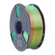 Sunlu PLA+ Silk trispalvis 3D spausdinimo siūlas, oranžinė, mėlyna ir žalia