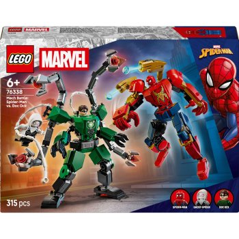 LEGO Marvel Super Heroes 76338 robotų kova: Spider-Man prieš Doc Ock