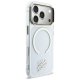 Karl Lagerfeld IML KL Script Logo MagSafe Phone Case Cover iPhone 17 Pro - Clear