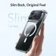 ESR Classic Hybrid Kickstand MagSafe dėklas, skirtas iPhone 17 Pro Max, skaidrus