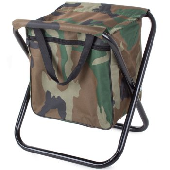 Folding Camping Chair with Bag, Camouflage