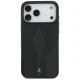 Mercedes dėklas iPhone 17 Pro Max telefonui Leather The Move MagSafe, juodas