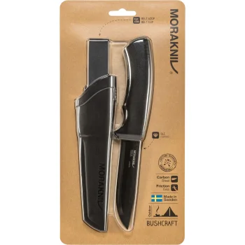 Morakniv Bushcraft 10791 turistinis peilis, juodas
