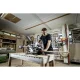 Akumuliatorinis skersavimo pjūklas Metabo KGS 18 LTX BL 254 su traukimo funkcija, 2x 8.0 Ah ir krovikliu