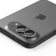 Kameros apsauginis stiklas Spigen Optik Pro Glas.tR EZ Fit, skirtas iPhone Duo, 2 vnt., baltas