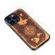 Bewood Wooden Case for iPhone 16 Pro MERBAU WINDOW ROSE