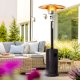 MultiGarden 13 kW dujinis terasos šildytuvas su reguliatoriumi ir uždangalu