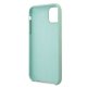 Guess Silicone Vintage Gold Logo dėklas iPhone 11 Pro Max, žalias