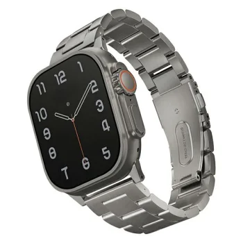 Uniq Osta nerūdijančio plieno dirželis Apple Watch 42/44/45/49mm, sidabrinis