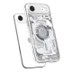 Spigen Ultra Hybrid Mag Zero One dėklas, skirtas iPhone 17 / 17 Air, baltas