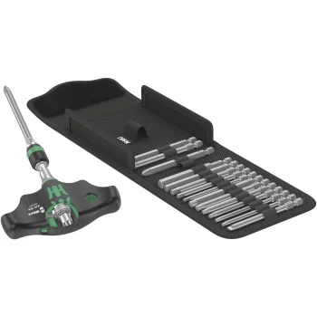 Wera Kraftform Compact 400 RA Set 1 T formos reketinio atsuktuvo ir antgalių rinkinys, 17 dalių
