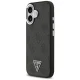 Guess dėklas iPhone 17 telefonui 4G PU Leather MagSafe, juodas