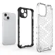 Dėklas iPhone 14 Honeycomb hibridinis smūgiams atsparus, mėlynas