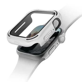 Apple Watch Series 4 / 5 / 6 / SE 40 mm. Uniq Etui Torres Cover Case, White
