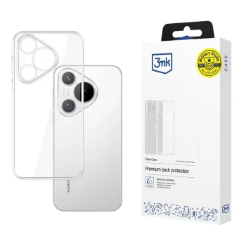 Apsauginis dėklas 3MK Protection Clear Case skirtas Huawei Pura 70, skaidrus