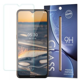 Apsauginis grūdintas stiklas Nokia 5.3 telefonui (0.3 mm, 9H)