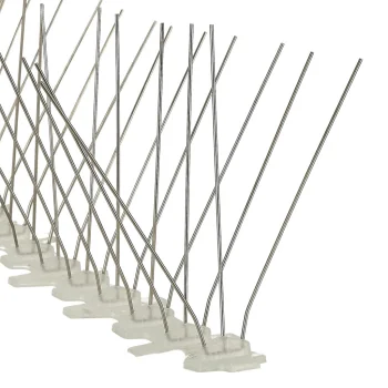 Metaliniai spygliai nuo paukščių ir balandžių 50x11x4 cm