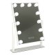 Case 108326 LED kosmetinis makiažo veidrodis su USB, 30x40 cm, baltas