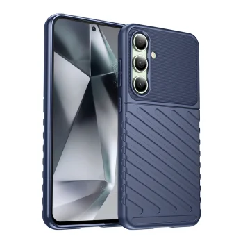 Dėklas „Thunder Case“ skirtas „Samsung Galaxy S24 FE“, mėlynas