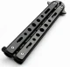 Butterfly Stainless Steel Training Balisong Practice Tool Tactical Folding Knife