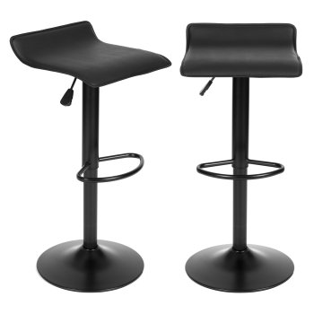 Reguliuojamo aukščio baro kėdė Modernhome PJJBS0020, juoda