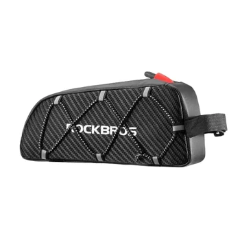 Rockbros 039BK dviračio rėmo krepšys 1L, juodas