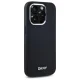 DKNY Plain Silver MagSafe dėklas, skirtas iPhone 14 Pro, juodas