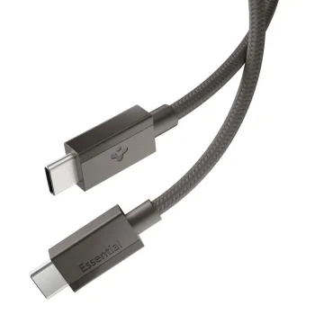 Spigen Essential EB6015CC USB-C Cable 60W 150 cm - Dark Gray