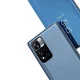 Atverčiamasis dėklas Huawei nova 8i Clear View Case su stovo funkcija, juodas