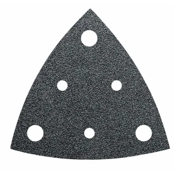 Fein perforuoti trikampiai šlifavimo lapeliai K40, 80 mm, 5 vnt.