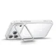 Tech-Protect MagStand MagSafe CC dėklas iPhone 18 Pro Max / 17 Pro Max, skaidrus