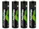 Įkraunamos AAA Li-Ion baterijos 1.5V 660mWh su USB-C, 4 vnt.