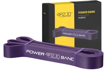 Pasipriešinimo guma 4Fizjo Power Band 17-26 kg, violetinė