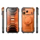 Supcase UB Grip Mag MagSafe dėklas iPhone 18 Pro / 17 Pro, Coral / Orange