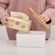 Servetėlių dėžutė balta/ruda
