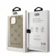 Karl Lagerfeld dėklas iPhone 15 su MagSafe Karl Heads, smėlio spalvos