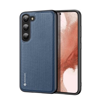 Dux Ducis Fino dėklas Samsung Galaxy S23+ telefonui, mėlynas