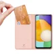 Samsung Galaxy A13 5G (SM-A136) atverčiamas dėklas Dux Ducis, rožinis