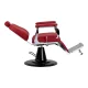 Barber Chair Gabbiano Elias, Burgundy Red